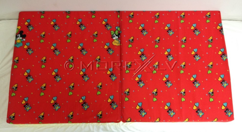 Safety mat 66x120cm red-yellow