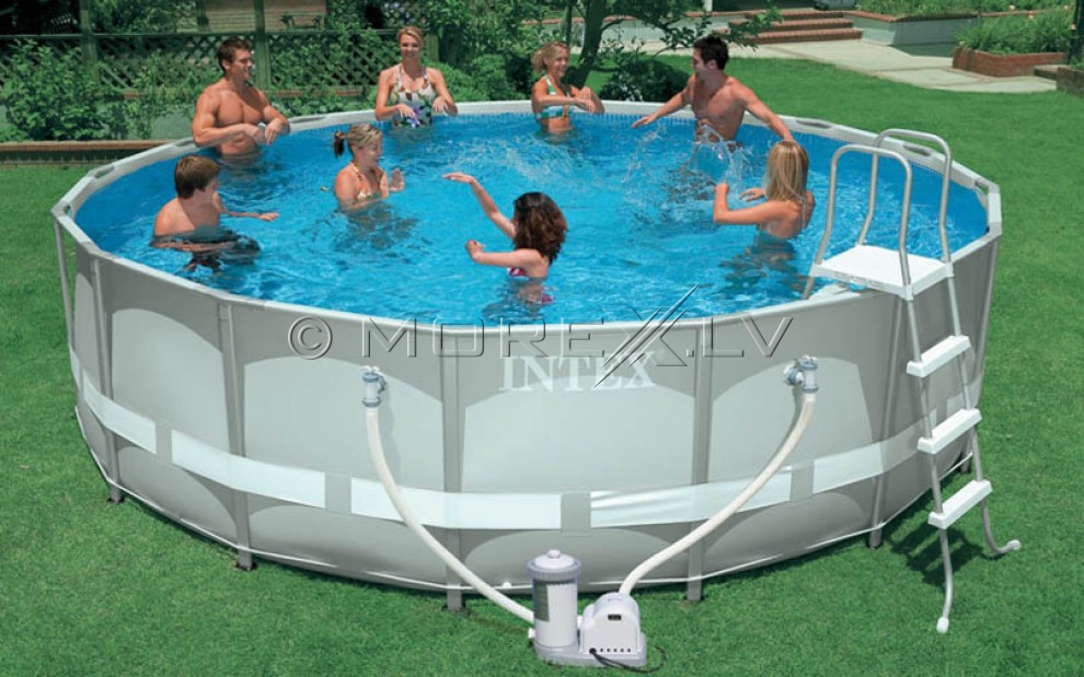 Baseins INTEX ULTRA FRAME POOL SET 488x122cm (54452NL)
