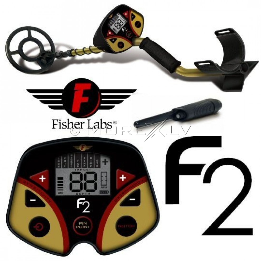 Metal detector Fisher F2 + Pinpointer