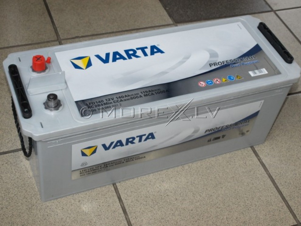 Силовой лодочный аккумулятор VARTA Professional LFD140 140Ah (20h)