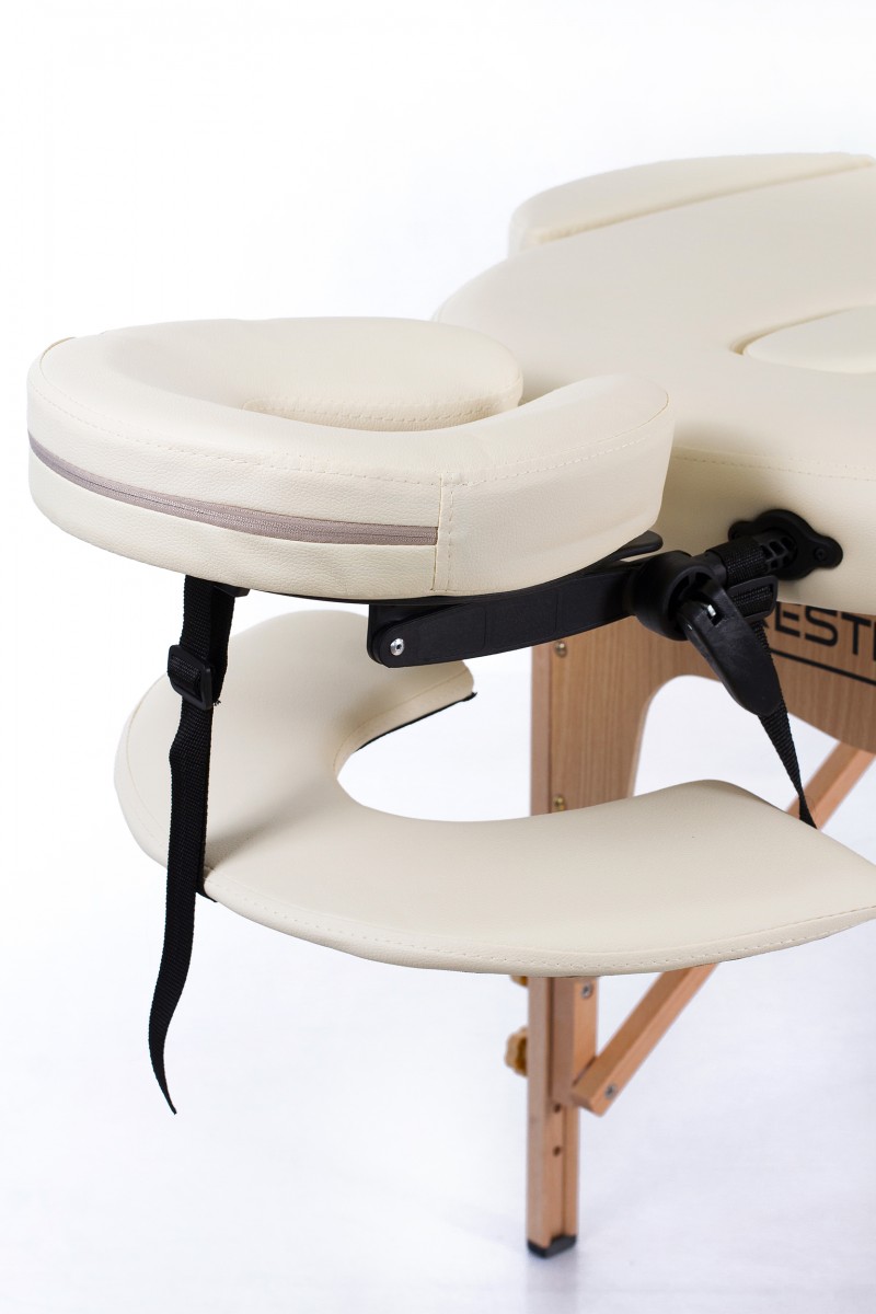 RESTPRO® Classic Oval 2 Cream Portable Massage Table