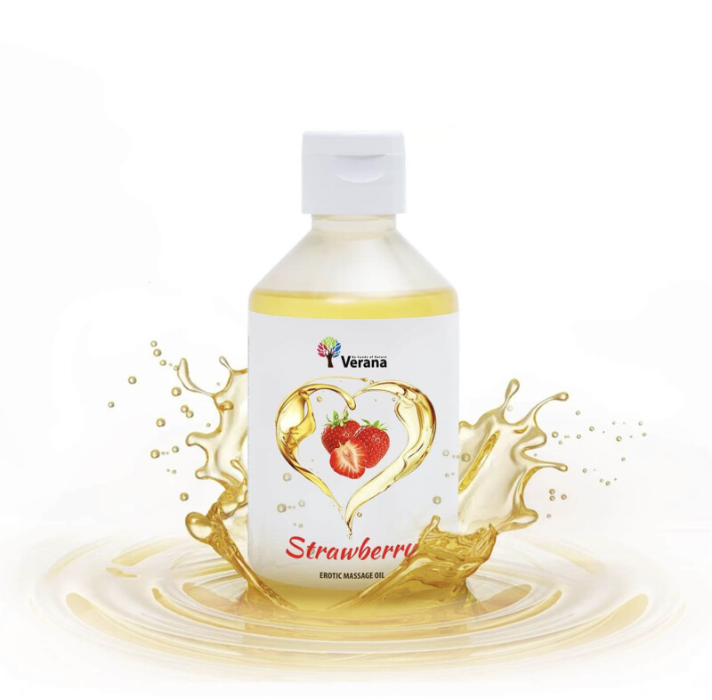 Erotic massage oil Verana Strawberry 250 ml