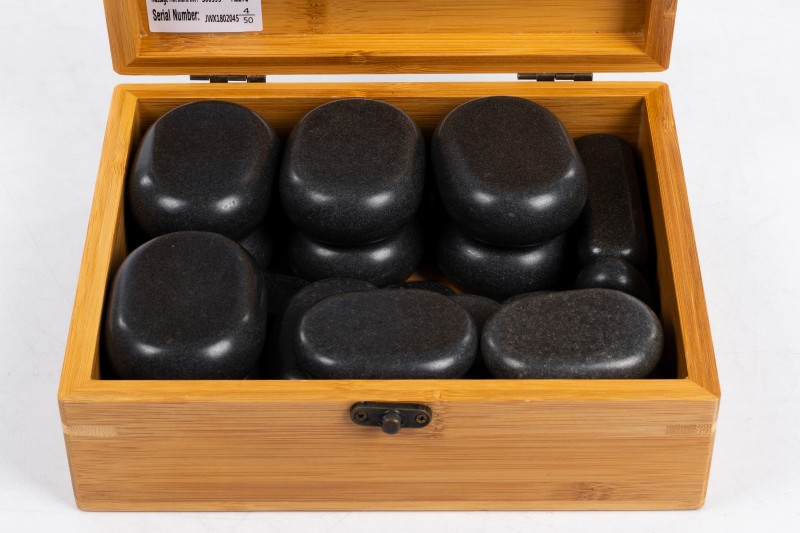 Hot Stone Therapy – Professional Set of 22 Stones.