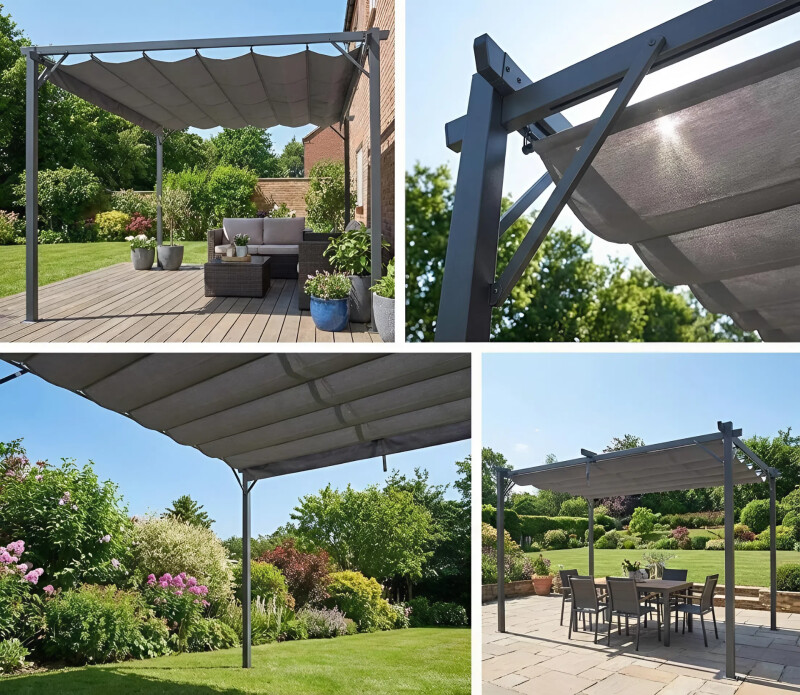 3X3 m Garden Pergola
