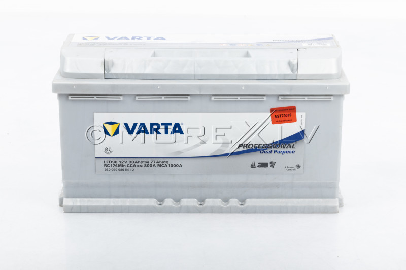 Силовой лодочный аккумулятор VARTA Professional LFD90 90Ah (20h)