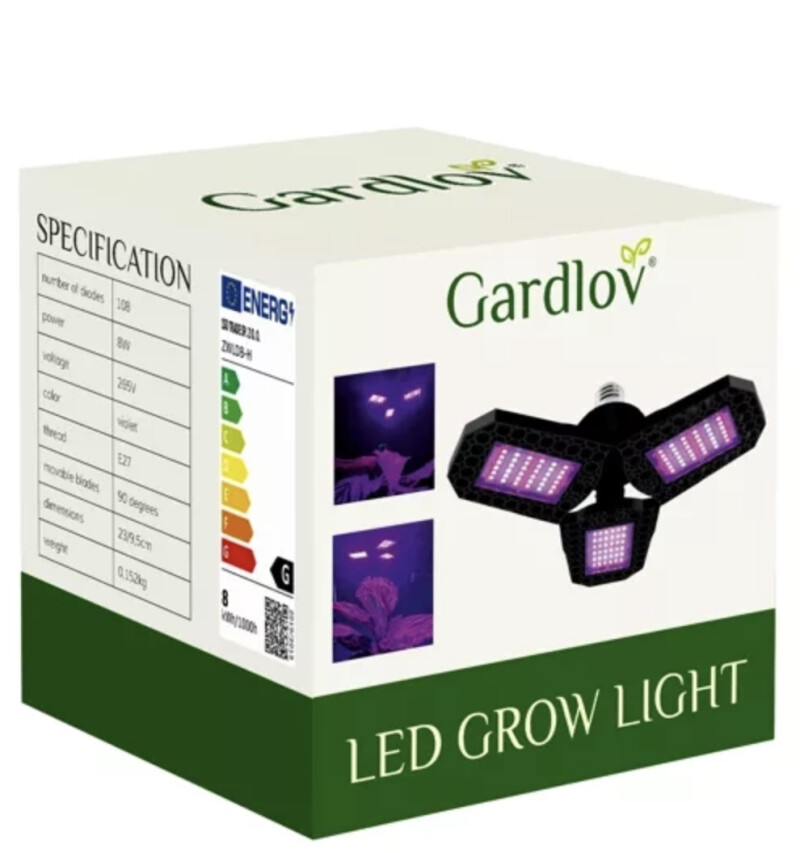 Grow Light for plants 8W/108 LED