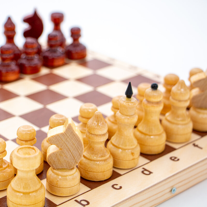 Wooden chess