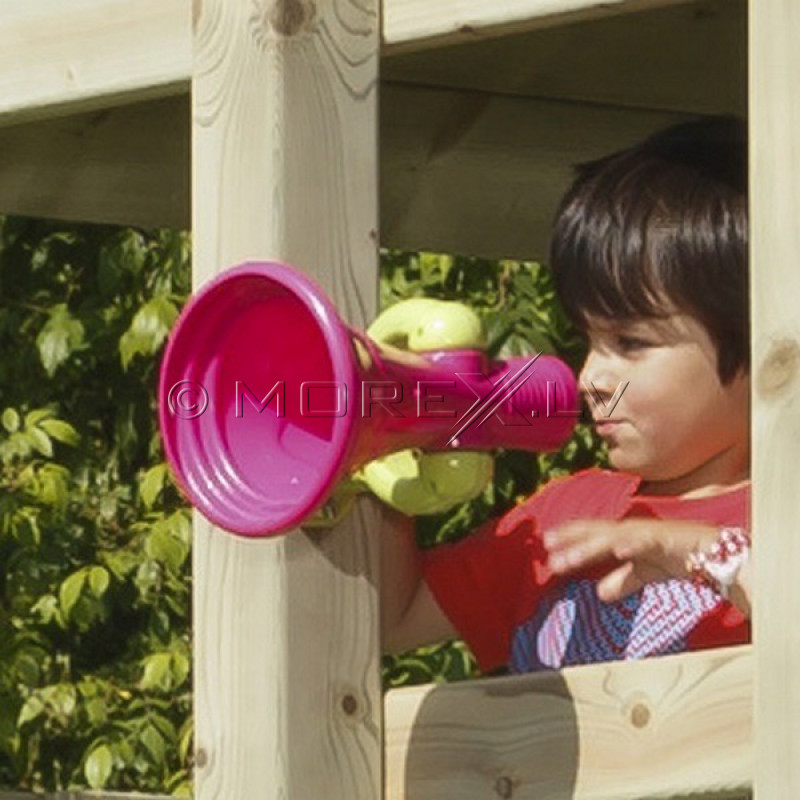 Bērnu megafons ar skaņas pastiprināšanu КВТ, 22х25 cm