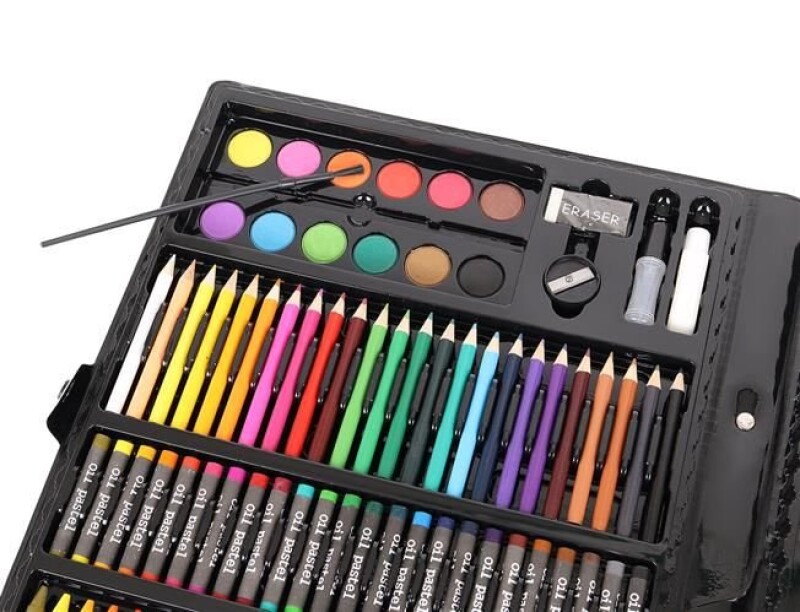 Artistic Painting Set 168pcs + Black Suitcase