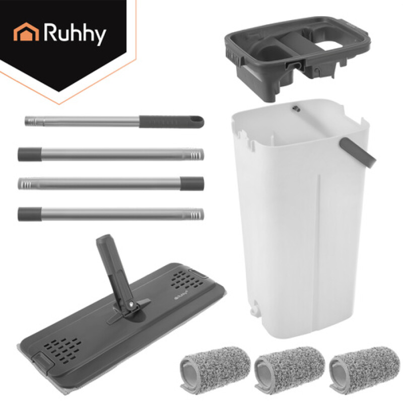 Grīdas mops ar divkameru spaini 8,5 L