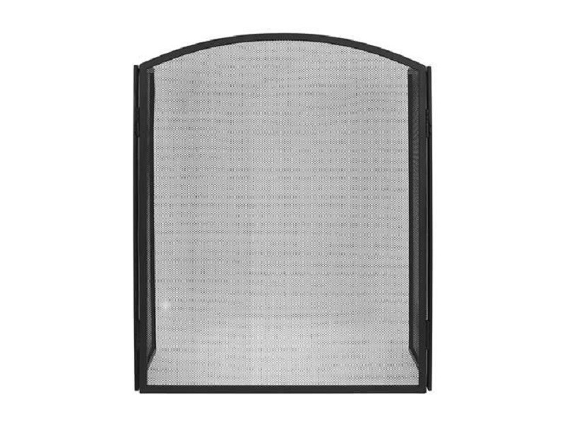 Fireplace Protection Screen, black