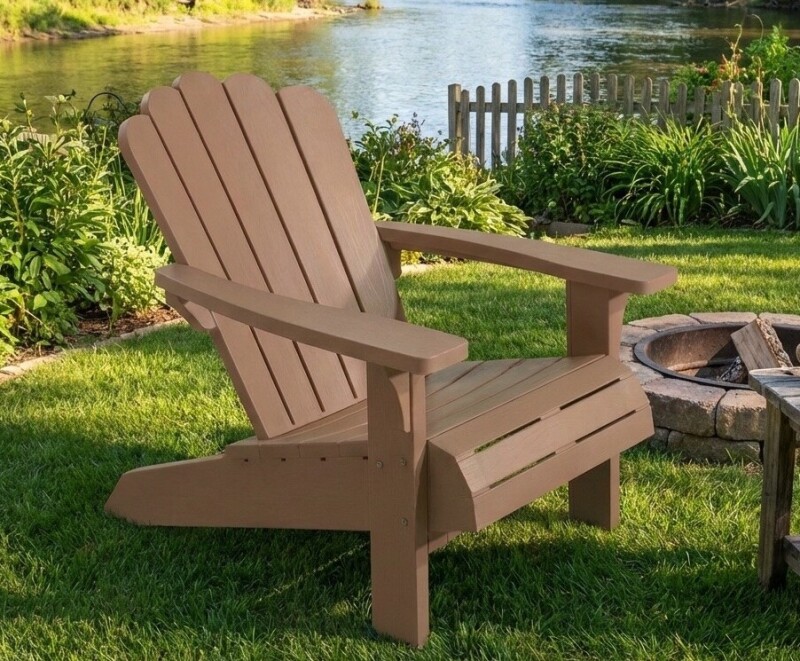 Garden chair Adirondack 91x58x95 cm, brown