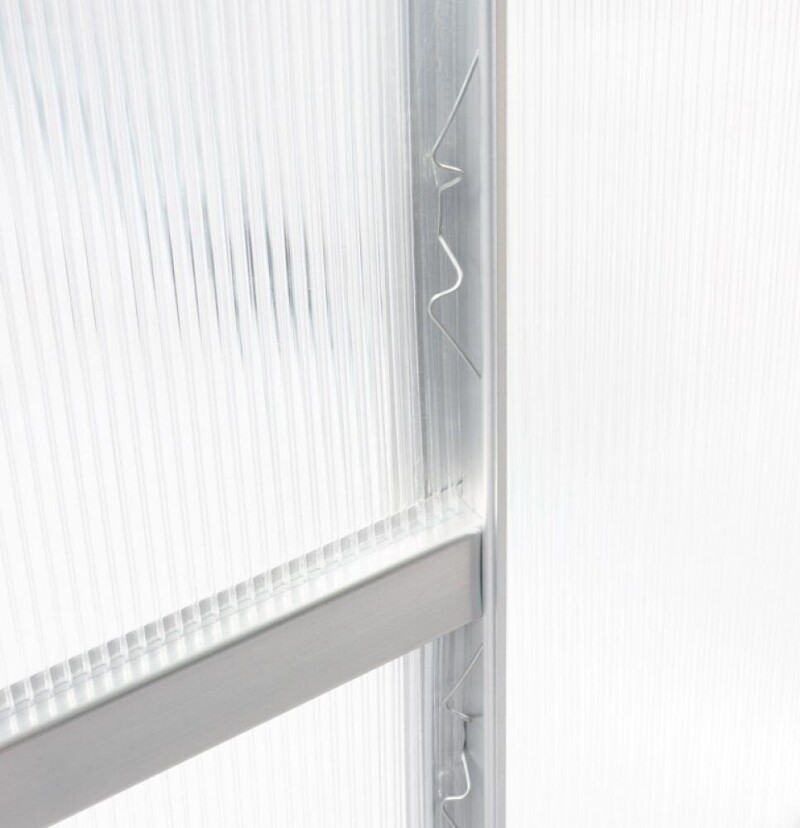 Поликарбонатная теплица 13.75м² (2.5х5.5м)