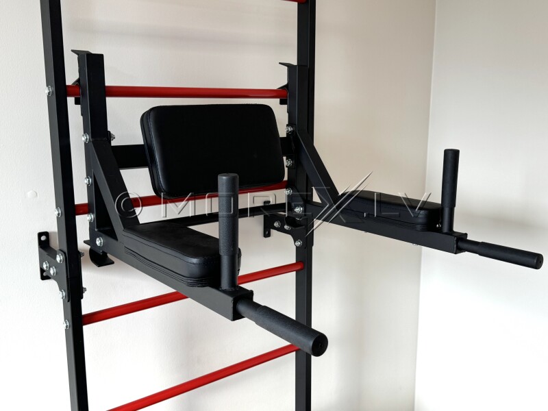 Спортивный комплекс шведская стенка STRONG-1 Red-Black - использовалась для одной фотосессии!