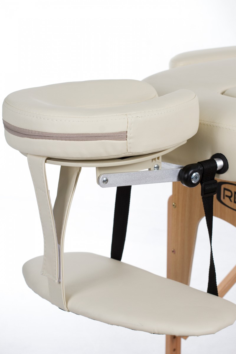 RESTPRO® VIP OVAL 3 CREAM Portable Massage Table