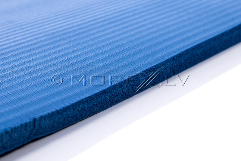 Yoga pilates exercise sport mat 179х60х1,5 cm, blue