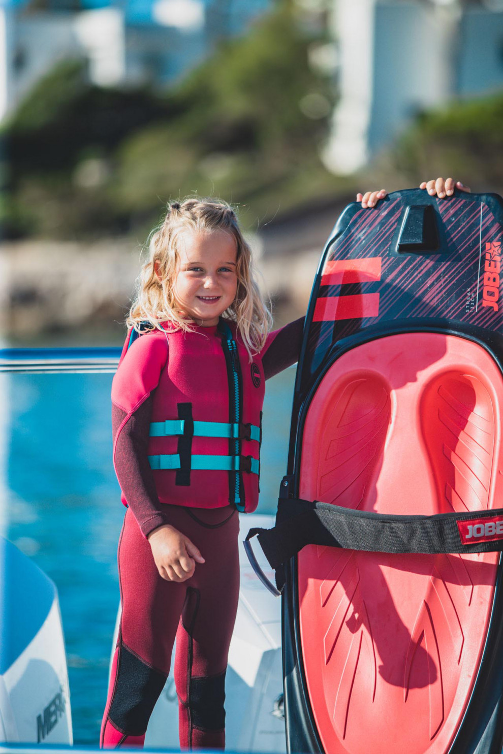 Jobe Streak Kneeboard Red