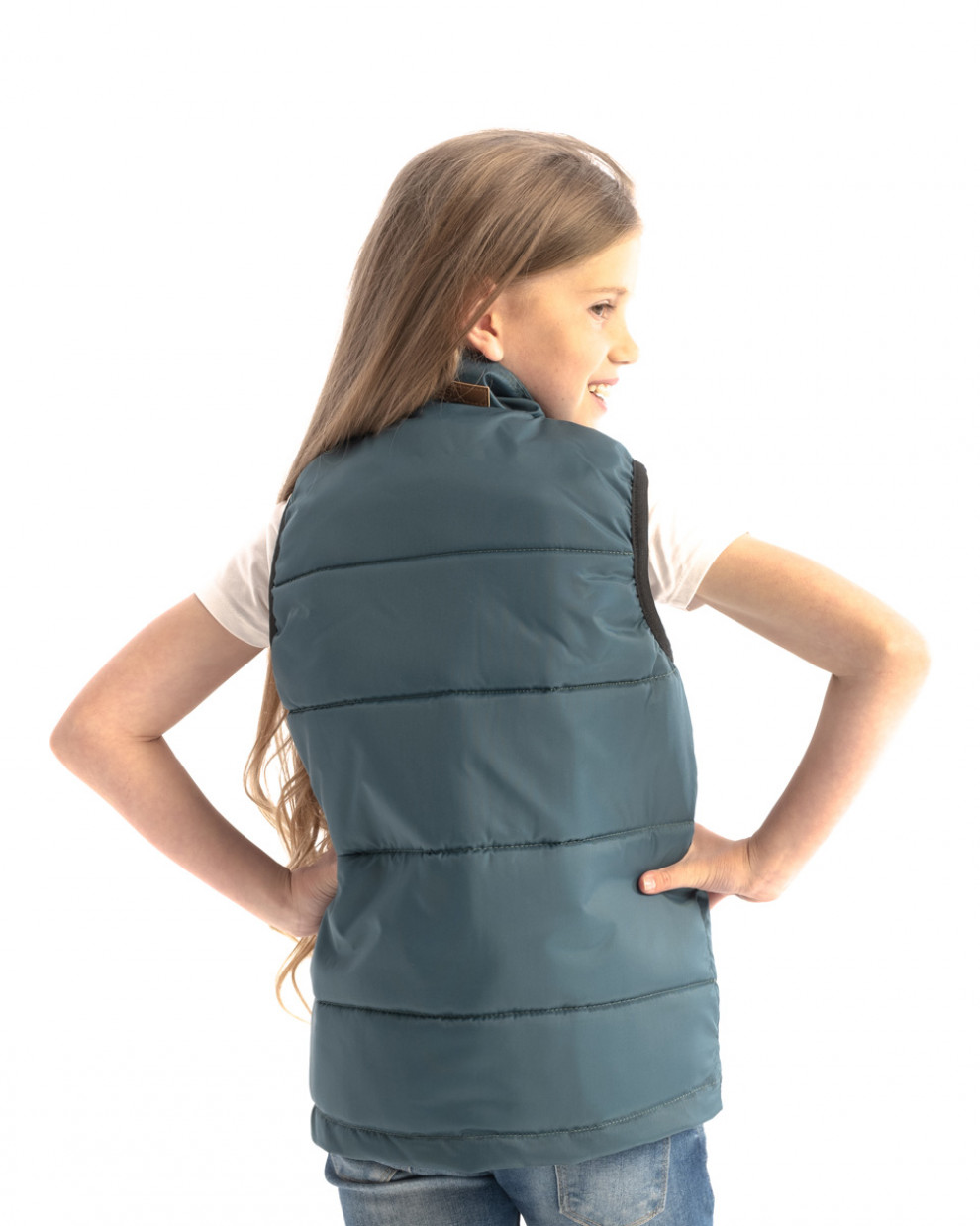 Jobe 50 Newton Bodywarmer Детский Dark Бирюзовый