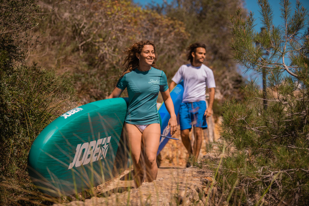 Jobe Rash Guard Shortsleeve Vīriešu Balts