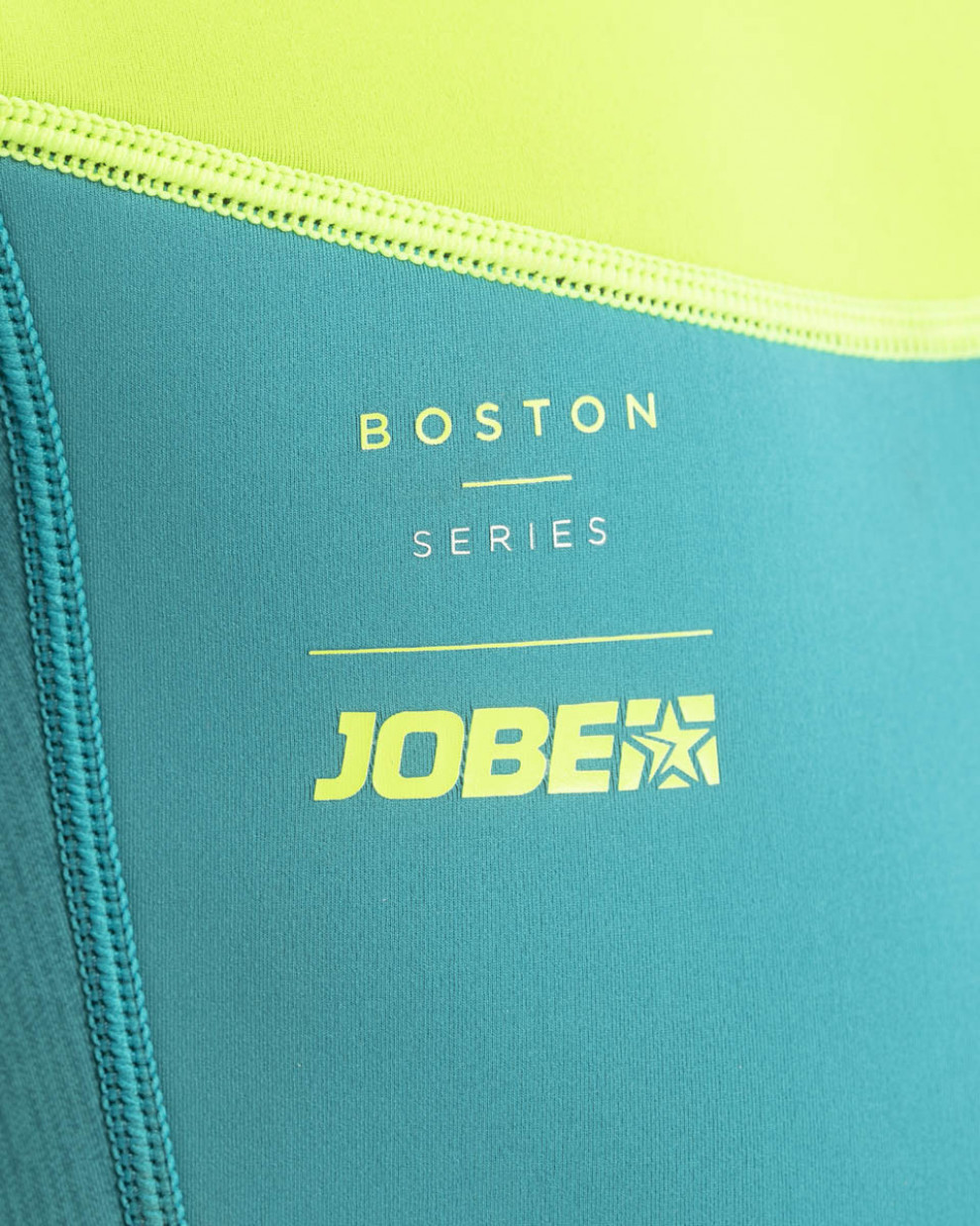 Bērnu īsais hidroterps Jobe Boston 2mm Shorty, zilganzaļš