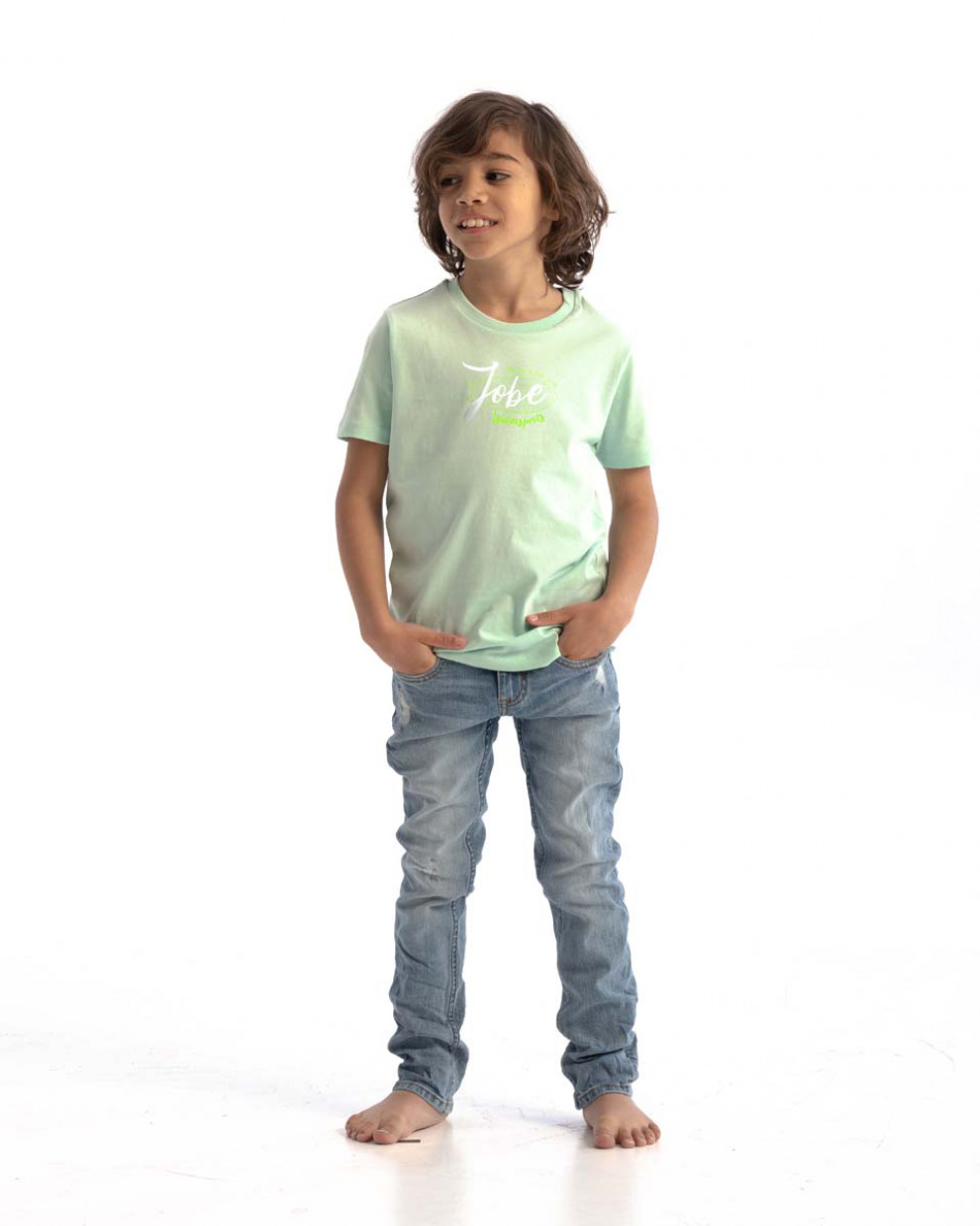 Jobe Casual T-Shirt Bērnu Geyser Zaļš