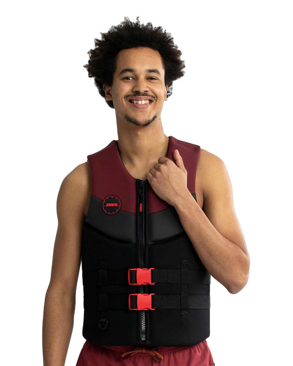 Jobe Neoprene Life Veste Vīriešu Burgundy Sarkans