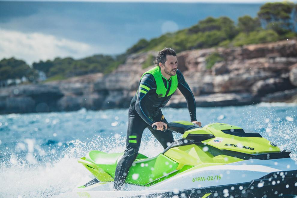 Vīriešu hidrotērpa jaka Jobe Toronto 2mm Wetsuit, melns
