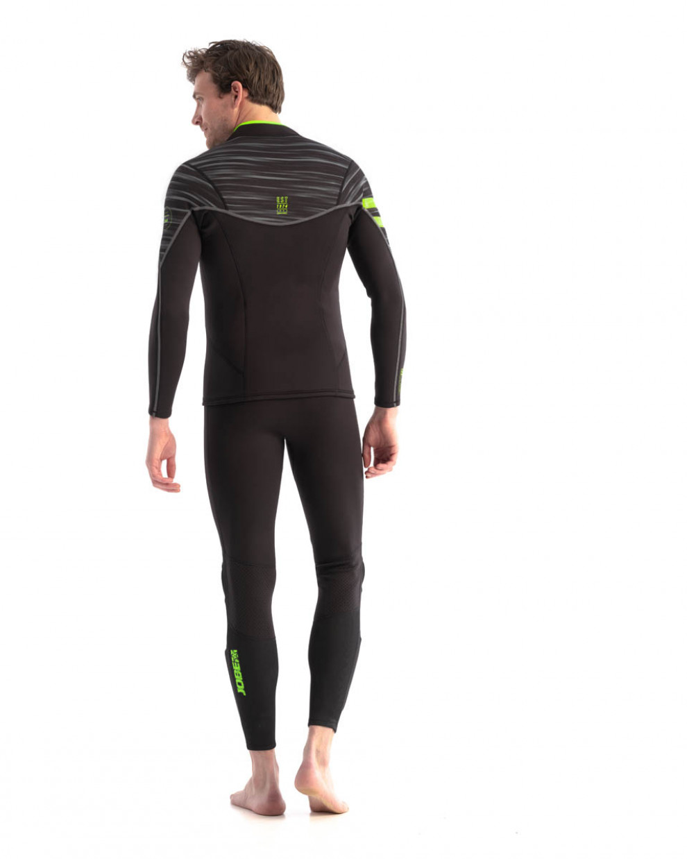 Vīriešu hidrotērpa jaka Jobe Toronto 2mm Wetsuit, melns