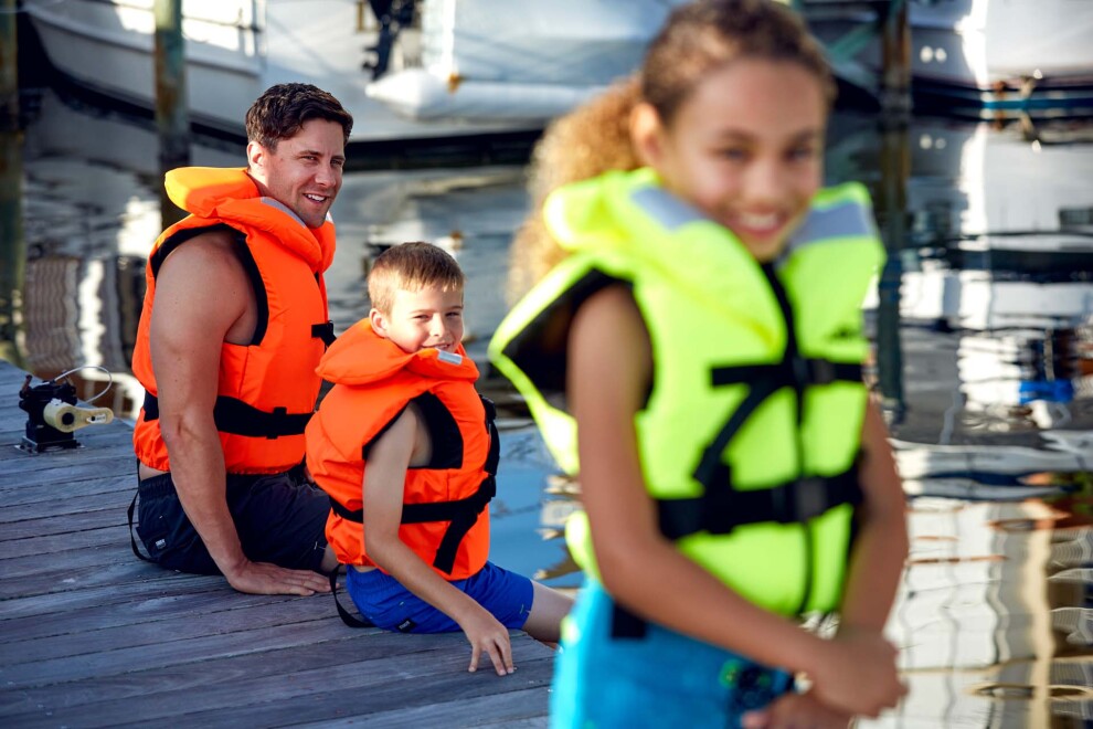 Life jacket for kids Jobe Comfort Boating, orange