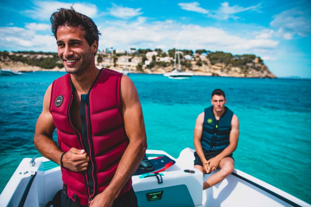 Jobe Fragment Life Vest Men Burgundy Red