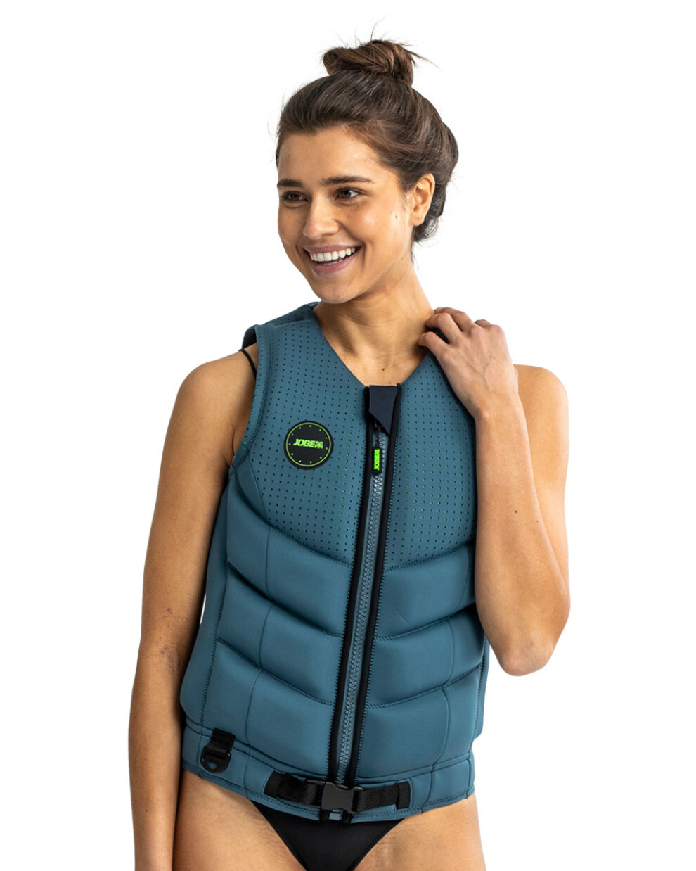 Jobe Fragment Life Vest Women Denim Blue
