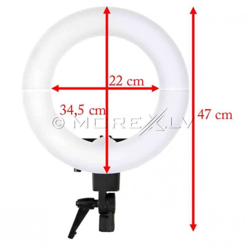 LED rõngaslamp + statiiv ja kott (FOTO-4449)