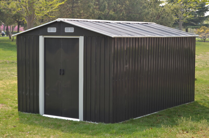 Metal Garden Storage Shed, 389x260x212 cm