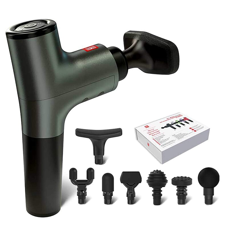 Hi5 Nova 1 Plus 7 Vibration Massage Device with 7 head attachments