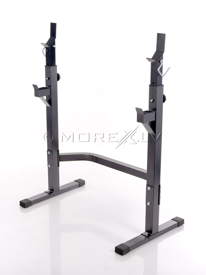 Fitness Bench with barbell rack