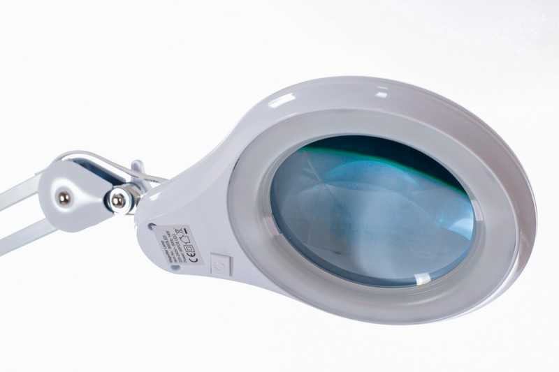 Лампа-лупа для косметолога, мастера по педикюру 9003LED-5D
