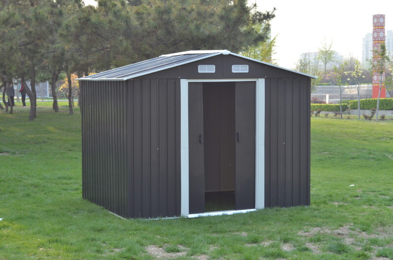 Metãla dārza mājiņa - šķūnis, 205x257x212 cm