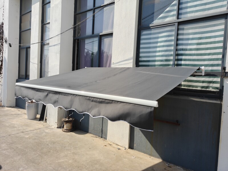 Retractable Patio Awning / Sun Shade 3x2 m, grey
