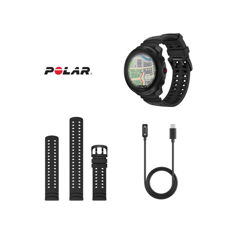 Спортивные часы POLAR VANTAGE M3 BLACK, S-L