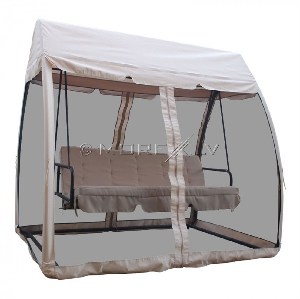 Garden swings with net