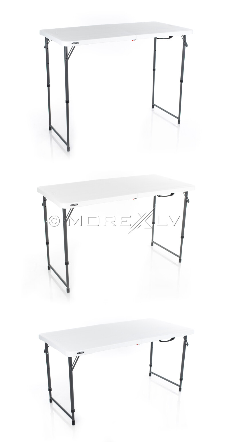 Adjustable table 122x60cm Lifetime 4428