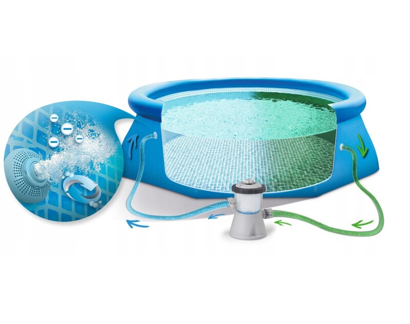 Baseins Intex Easy Set Pool 305х76 cm, ar filtra sūkni (28122)