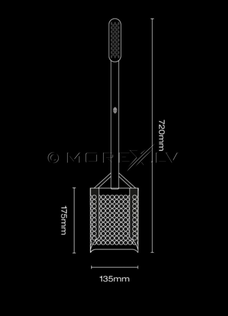 Специальная лопата Extended Black Ada Sandscoop (Black) для поиска монет и сокровищ