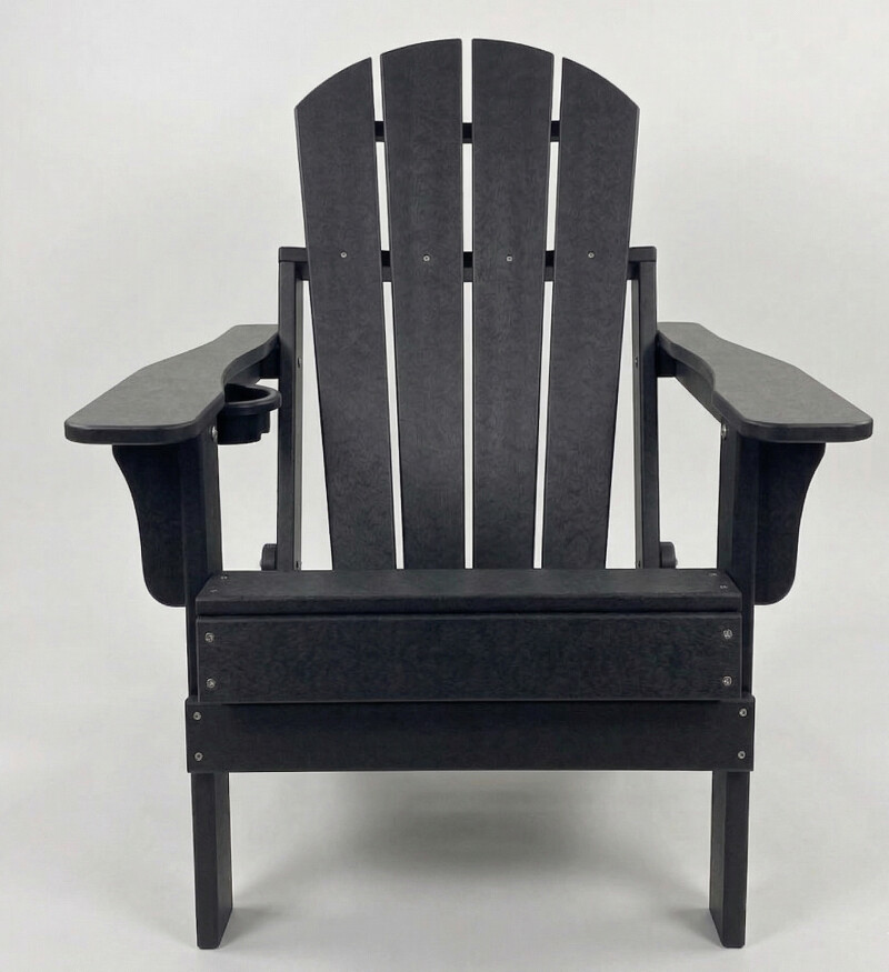 Садовое кресло Adirondack 84x74x90 cm, черное