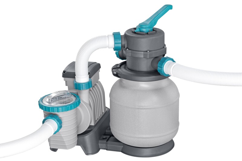 Bestway 58497 baseinu smilšu filtrs un sūknis 6056 L, tvertne 9 kg