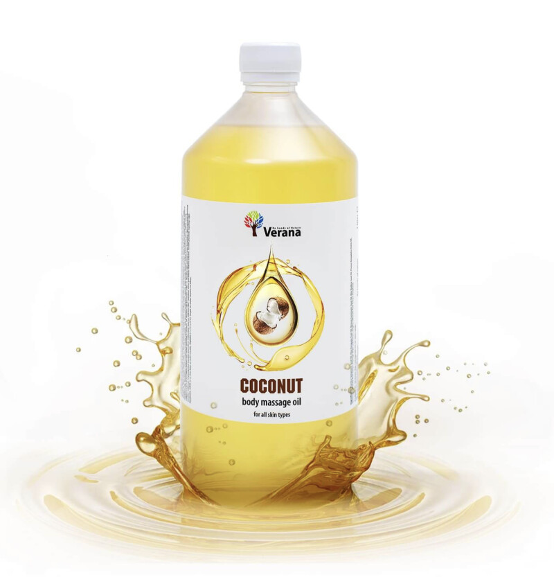 Body massage oil Verana Professional, Coconut 1 liter