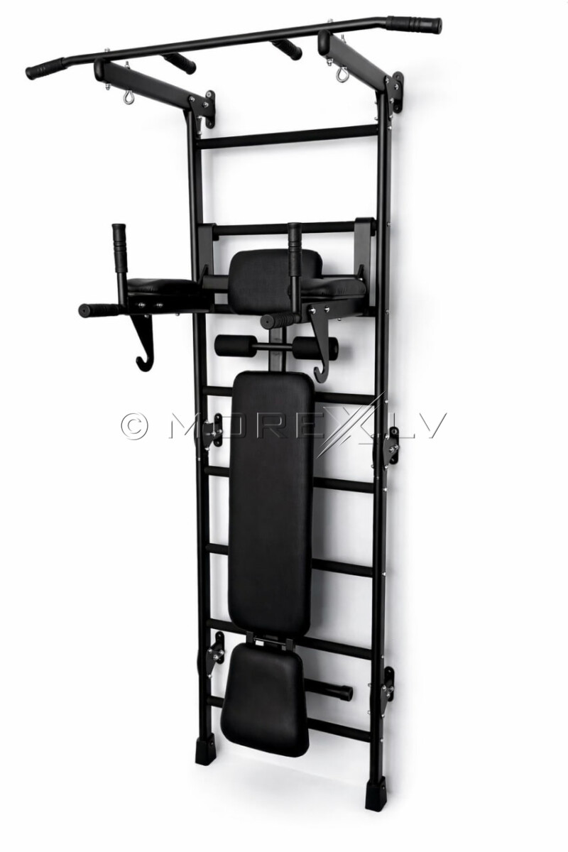 Sporta komplekss zviedru siena STRONG-3 Black