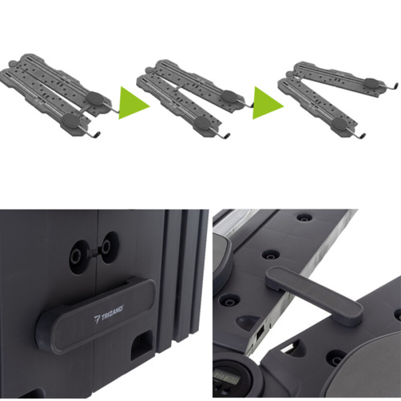 Multifunctional Pilates board with counter