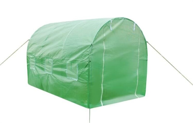 Arch Plastic Film Greenhouse 4 m² (2x2m)