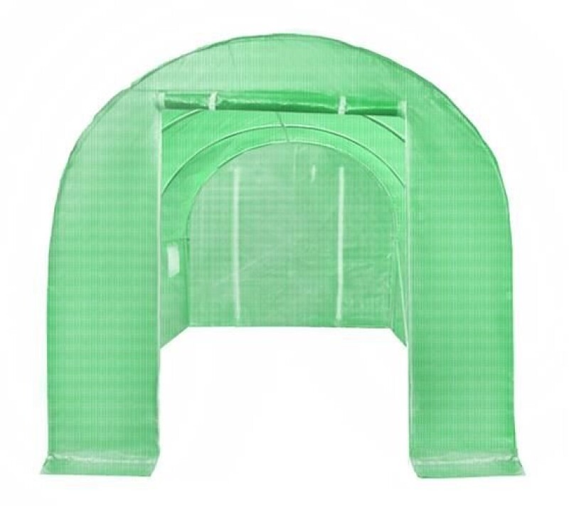 Arch Plastic Film Greenhouse 4 m² (2x2m)